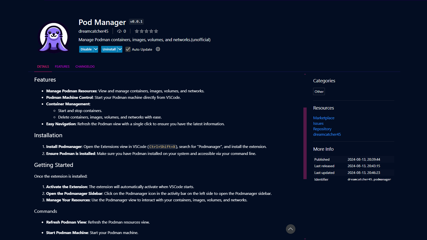 Pod Manager