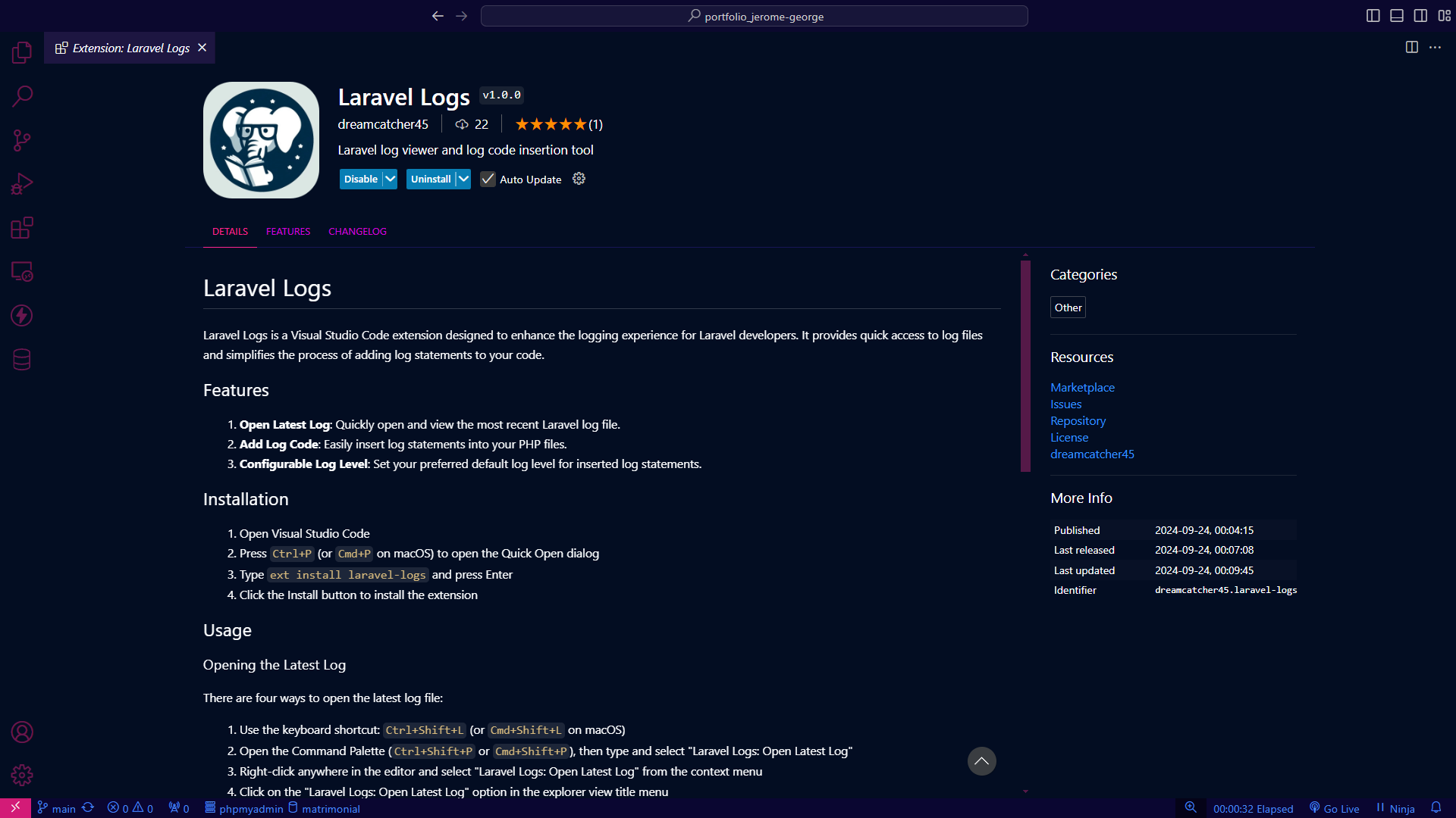 Laravel Logs