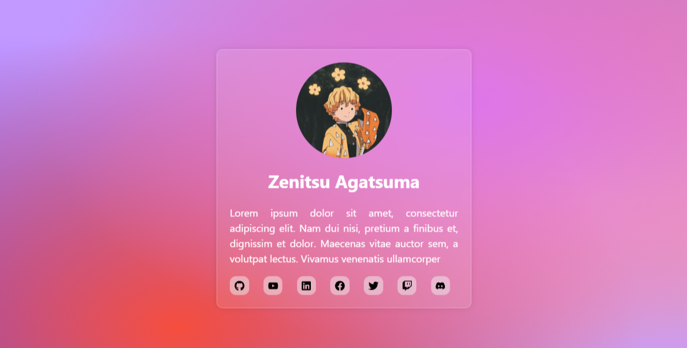 Profile Card Platform