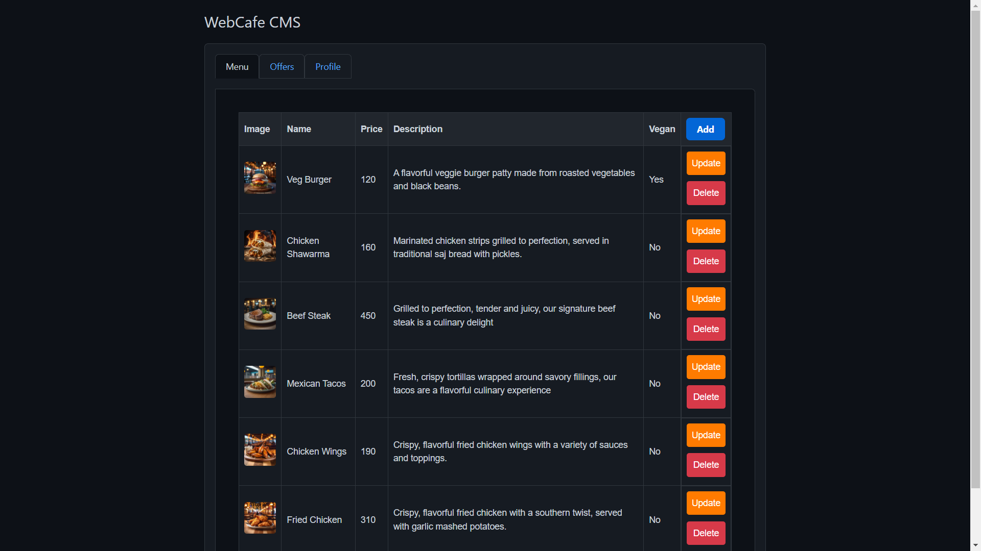 Webcafe CMS