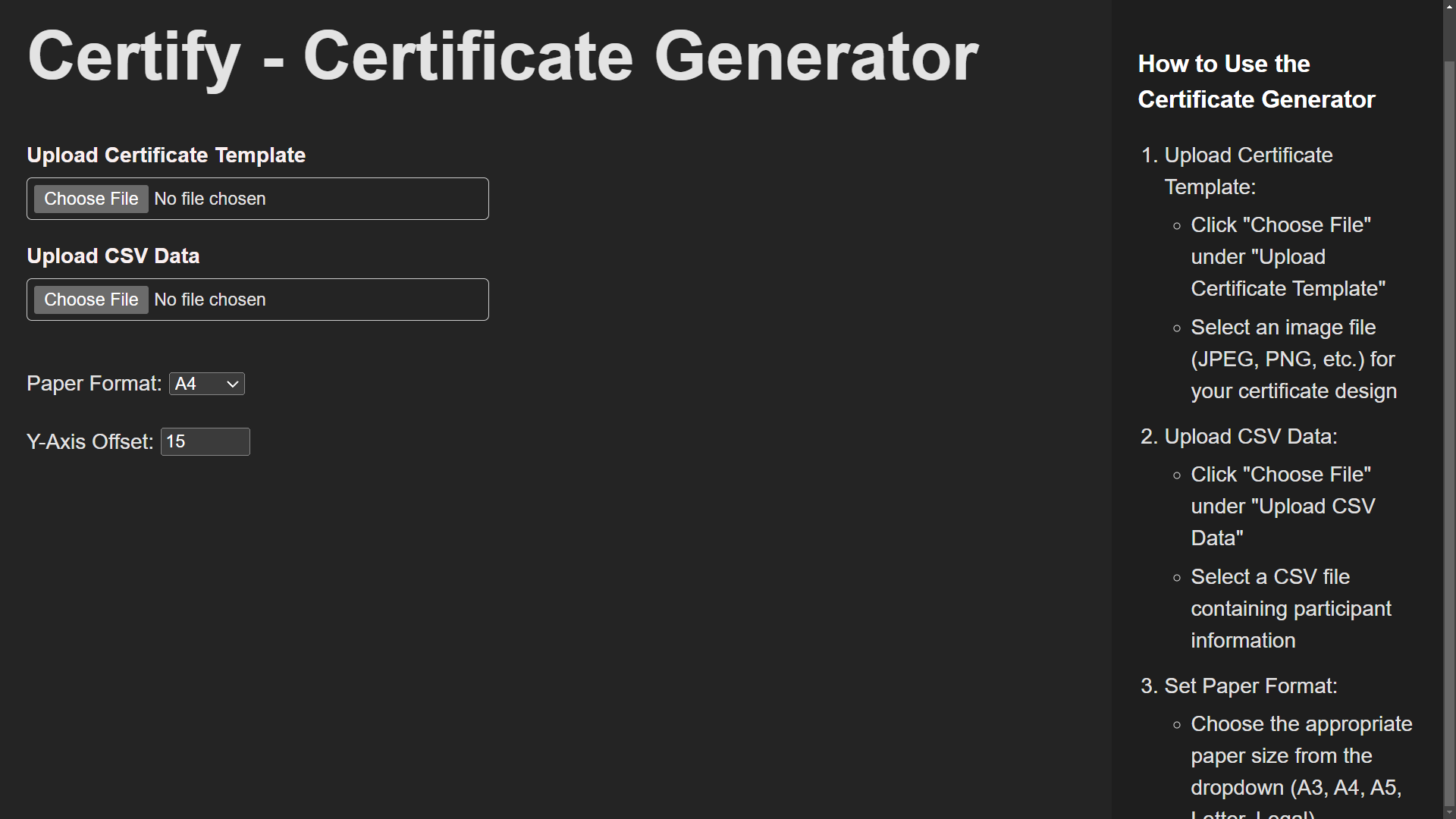 Certify