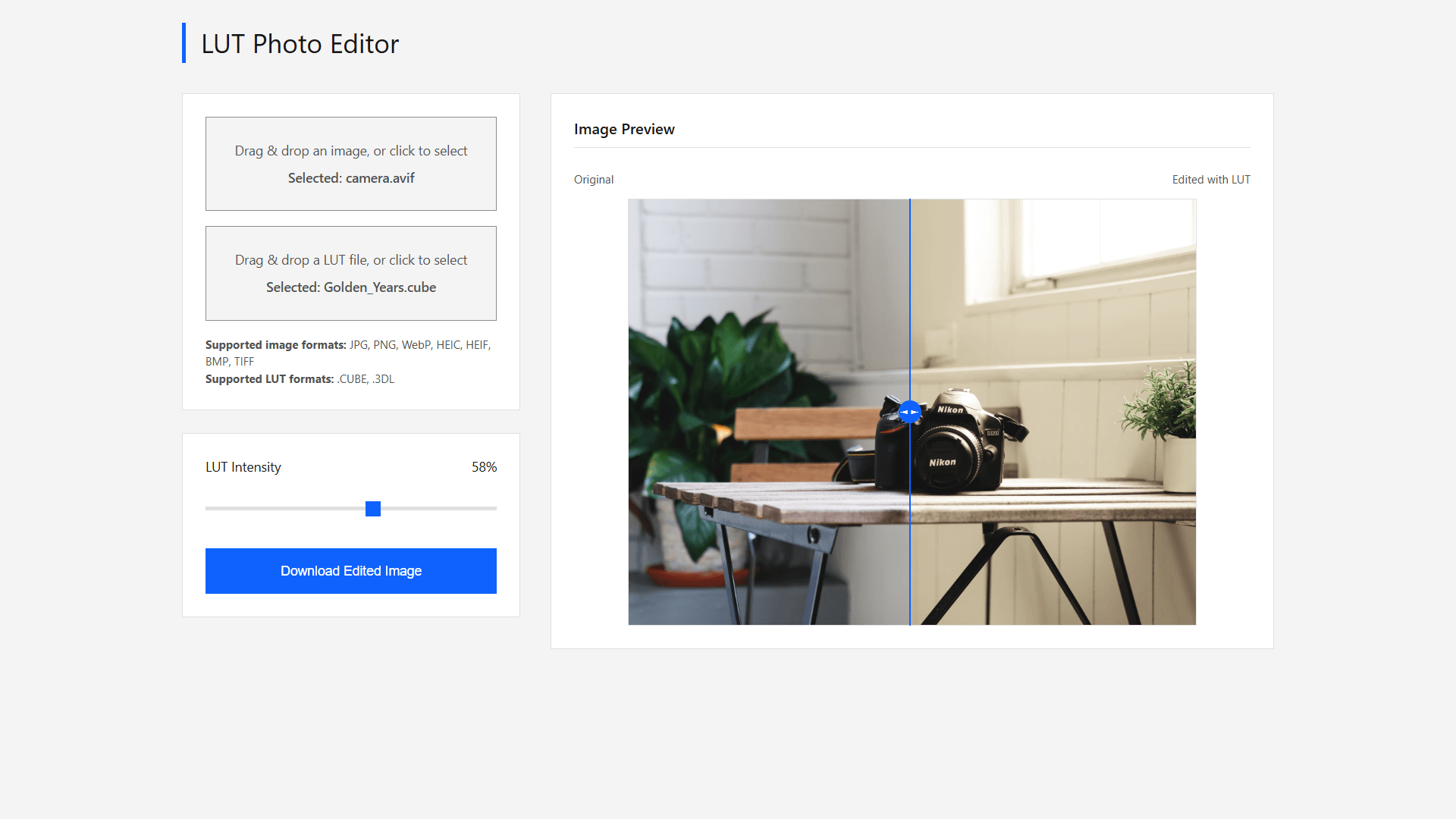 Lut Editor Online